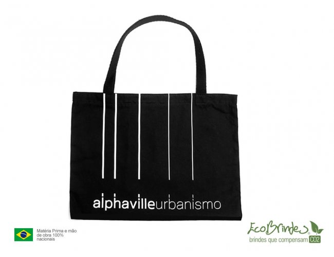 ECOBAG ALGODO PRETO 4232